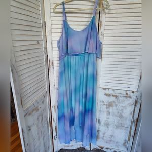 Pastel Tie Dye Disney Little Mermaid Dress